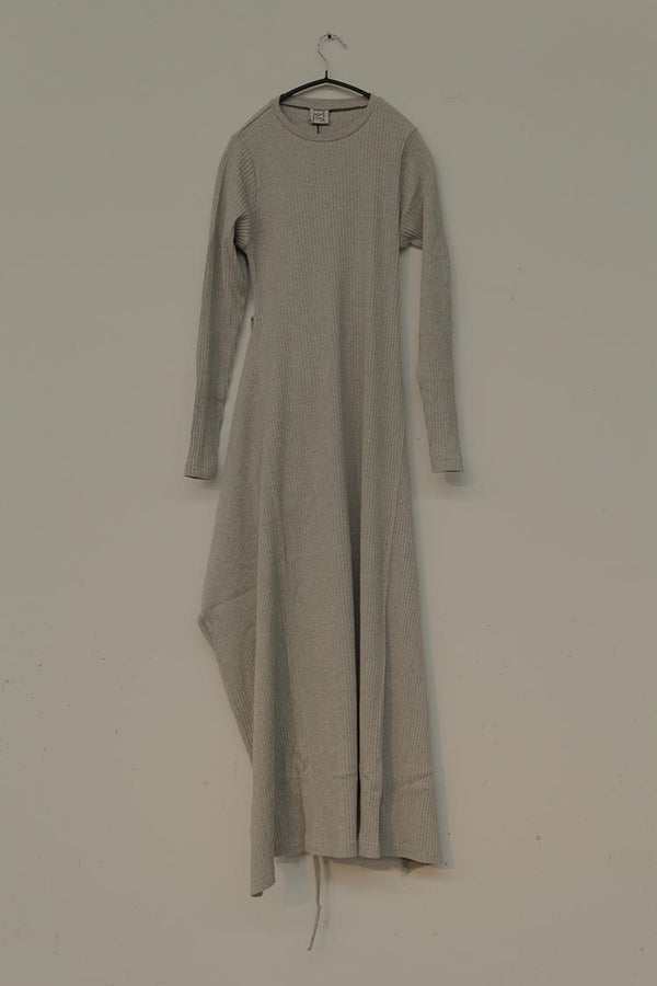 Baserange lace up dress drbr-rib-sp21